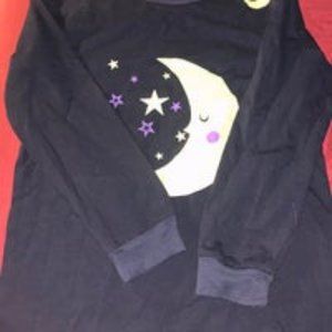 Girls moon shirt